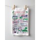 Julia Gash Cotton Tea-towel - Edinburgh