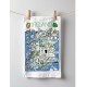 Julia Gash Cotton Tea-towel - Ireland