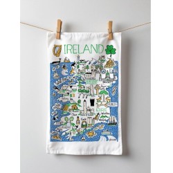 Julia Gash Cotton Tea-towel - Ireland