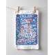 Julia Gash Cotton Tea-towel - England