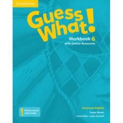 Guess What! American English Level 6 Workbook with Online Resources