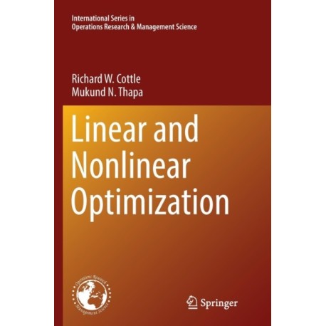 Linear and Nonlinear Optimization