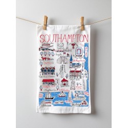 Julia Gash Cotton Tea-towel - Southampton