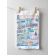 Julia Gash Cotton Tea-towel - Nottingham