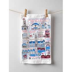 Julia Gash Cotton Tea-towel - Manchester