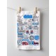 Julia Gash Cotton Tea-towel - Leeds