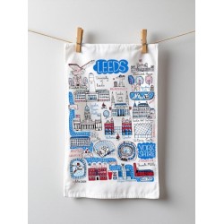Julia Gash Cotton Tea-towel - Leeds