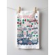 Julia Gash Cotton Tea-towel - Greenwich