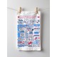 Julia Gash Cotton Tea-towel - Birmingham