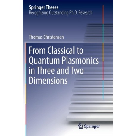 From Classical to Quantum Plasmonics in Three and Two Dimensions