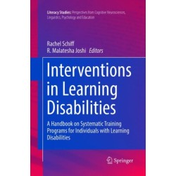 Interventions in Learning Disabilities: A Handbook on Systematic Training Programs for Individuals with Learning Disabilities