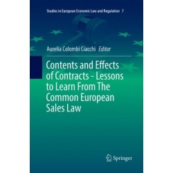 Contents and Effects of Contracts-Lessons to Learn From The Common European Sales Law