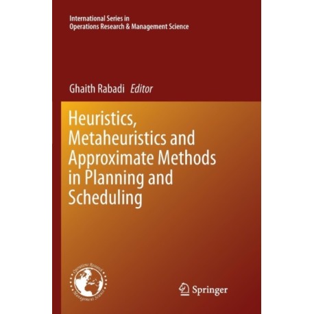 Heuristics, Metaheuristics and Approximate Methods in Planning and Scheduling