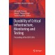 Durability of Critical Infrastructure, Monitoring and Testing: Proceedings of the ICDCF 2016