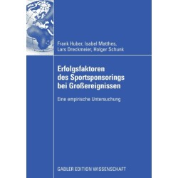 Erfolgsfaktoren des Sportsponsorings bei Großereignissen: Eine empirische Untersuchung