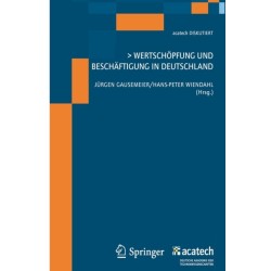 Wertschopfung und Beschaftigung in Deutschland