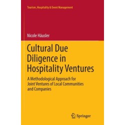 Cultural Due Diligence in Hospitality Ventures: A Methodological Approach for Joint Ventures of Local Communities and Companies
