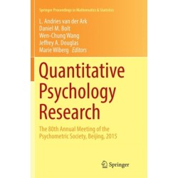 Quantitative Psychology Research: The 80th Annual Meeting of the Psychometric Society, Beijing, 2015