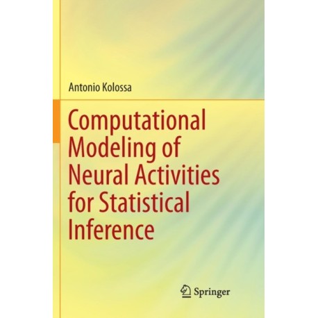 Computational Modeling of Neural Activities for Statistical Inference
