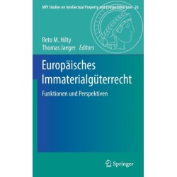 Europaisches Immaterialguterrecht: Funktionen und Perspektiven