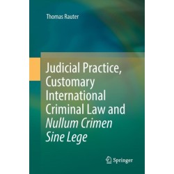 Judicial Practice, Customary International Criminal Law and Nullum Crimen Sine Lege
