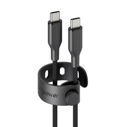 EMPOWER Racing 240W USB-C to USB-C Cable 2M, Space Black