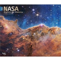 NASA Explore the Universe 2026 Deluxe Flap Foil Calendar