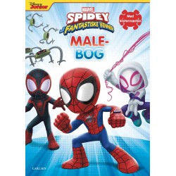 Spidey og hans fantastiske venner malebog (kolli 6)