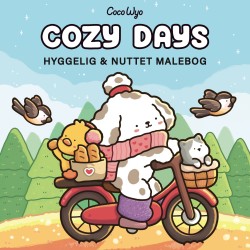 Malebog: Cozy Days - Cozy Coloring: hyggelig og nuttet malebog