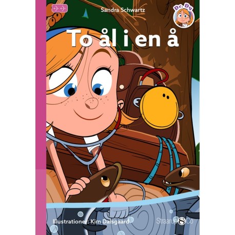 To ål i en å