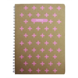GEOART: Large Spiral-bound Notebook