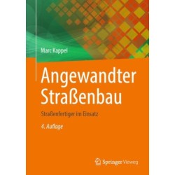 Angewandter Straßenbau: Straßenfertiger im Einsatz