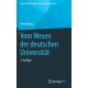 Vom Wesen der deutschen Universitat