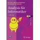 Analysis fur Informatiker: Grundlagen, Methoden, Algorithmen
