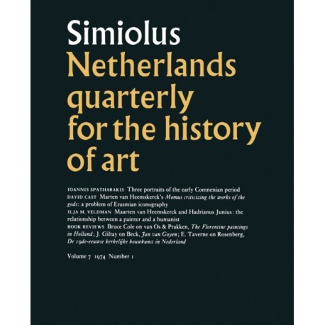 Netherlands Quarterly for the History of Art