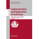 Implementation and Application of Automata: 29th International Conference, CIAA 2025, Palermo, Italy, September 22–25, 2025, Proceedings