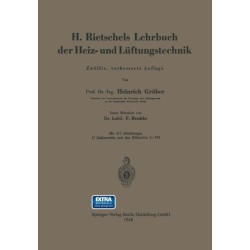 H. Rietschels Lehrbuch der Heiz- und Luftungstechnik