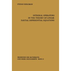 Integral Operators in the Theory of Linear Partial Differential Equations