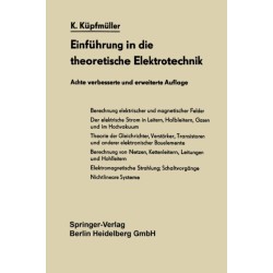 Einfuhrung in die theoretische Elektrotechnik