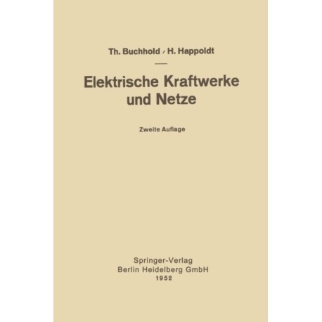 Elektrische Kraftwerke und Netze