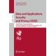 Data and Applications Security and Privacy XXXIX: 39th IFIP WG 11.3 Annual Conference on Data and Applications Security and Privacy, DBSec 2025, Gjøvik, Norway, June 23-24, 2025, Proceedings