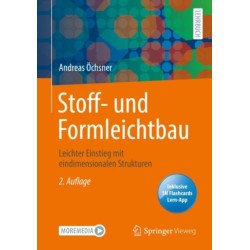 Stoff- und Formleichtbau: Leichter Einstieg mit eindimensionalen Strukturen