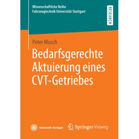 Bedarfsgerechte Aktuierung eines CVT-Getriebes
