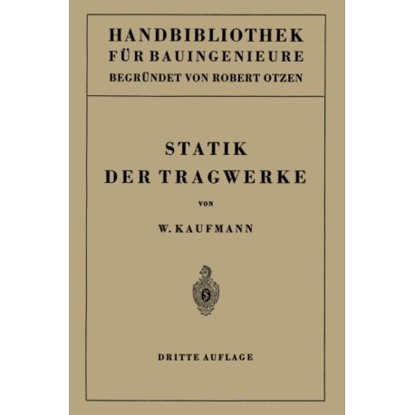 Statik der Tragwerke