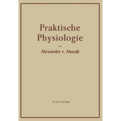 Einfuhrung in die Praktische Physiologie