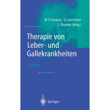 Therapie Von Leber- Und Gallekrankheiten