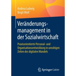 Veranderungsmanagement in der Sozialwirtschaft: Praxisorientierte Personal- und Organisationsentwicklung in unruhigen Zeiten des digitalen Wandels