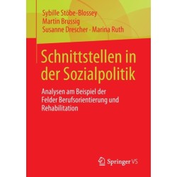Schnittstellen in der Sozialpolitik: Analysen am Beispiel der Felder Berufsorientierung und Rehabilitation
