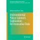 Environmental Policy Science’s Exploration for Innovative Data