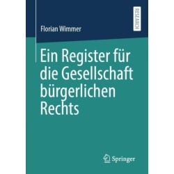 Ein Register fur die Gesellschaft burgerlichen Rechts